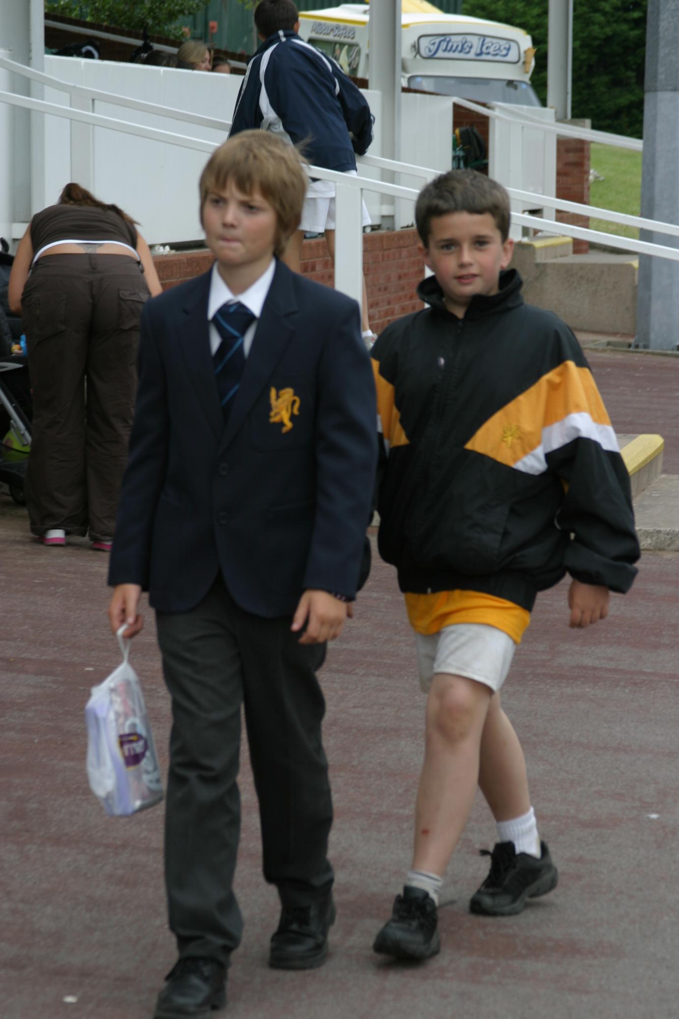 Jake Roden &amp; Tom Murray Sports Day 2005.JPG